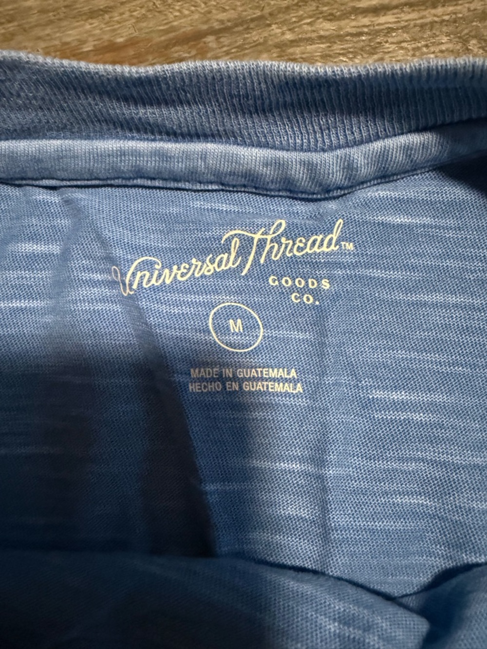 Universal Thread Blue Crewneck Tee - Picture 3 of 3